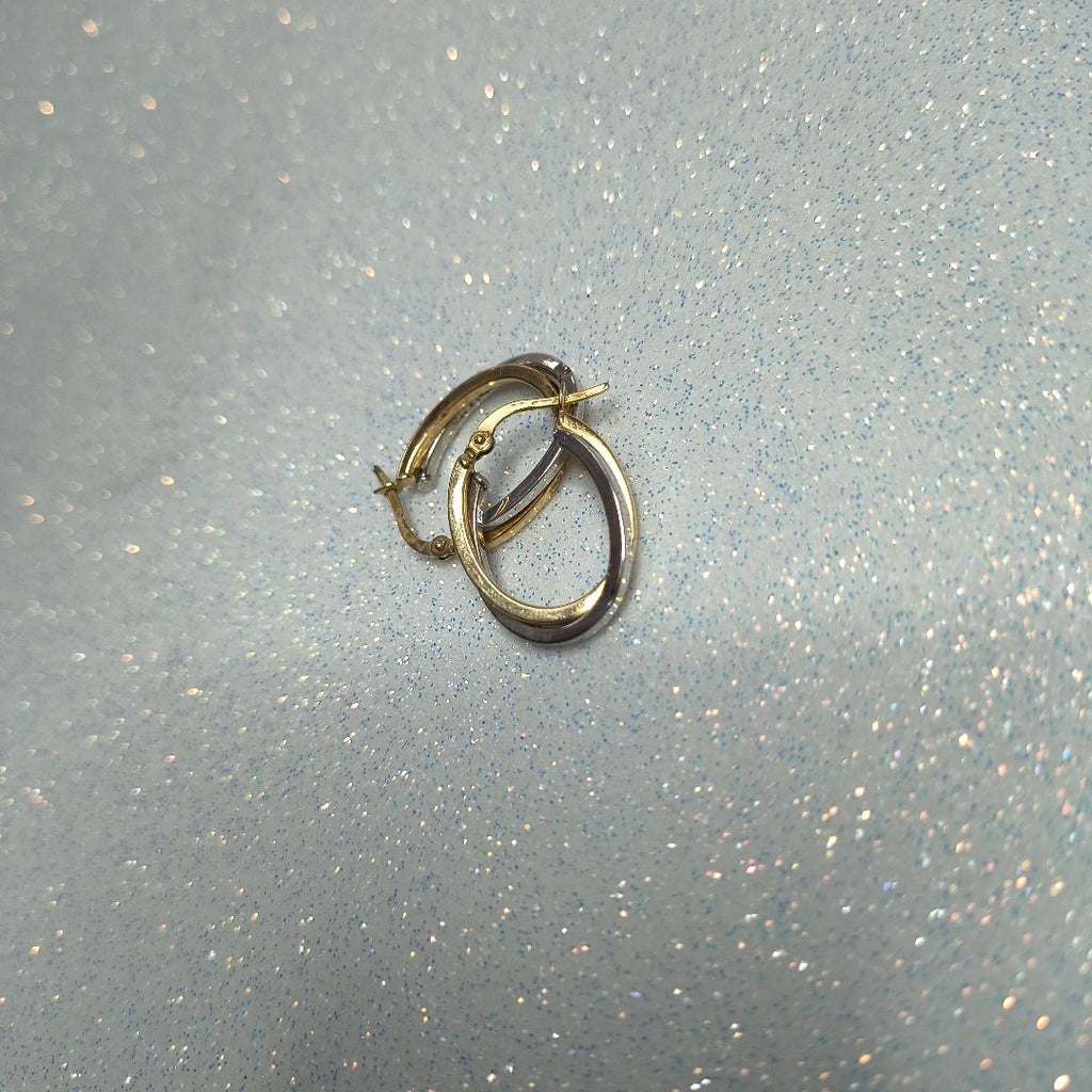 ARRACADAS PAR ORO 14 K 1.4 GRMS (SEMINUEVO)