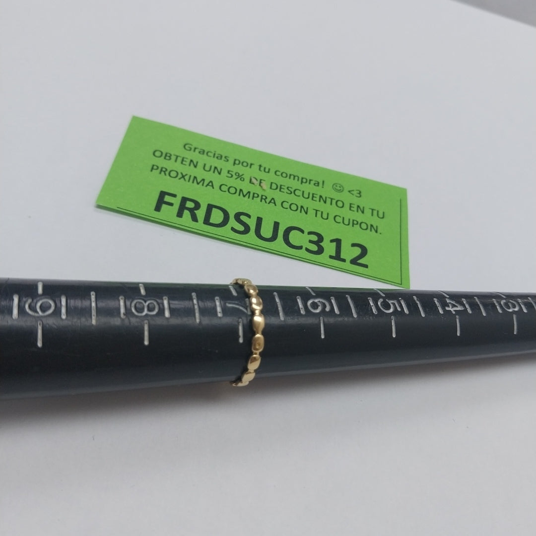 ANILLITO ORO 14 K 1.2 GRMS (SEMINUEVO)