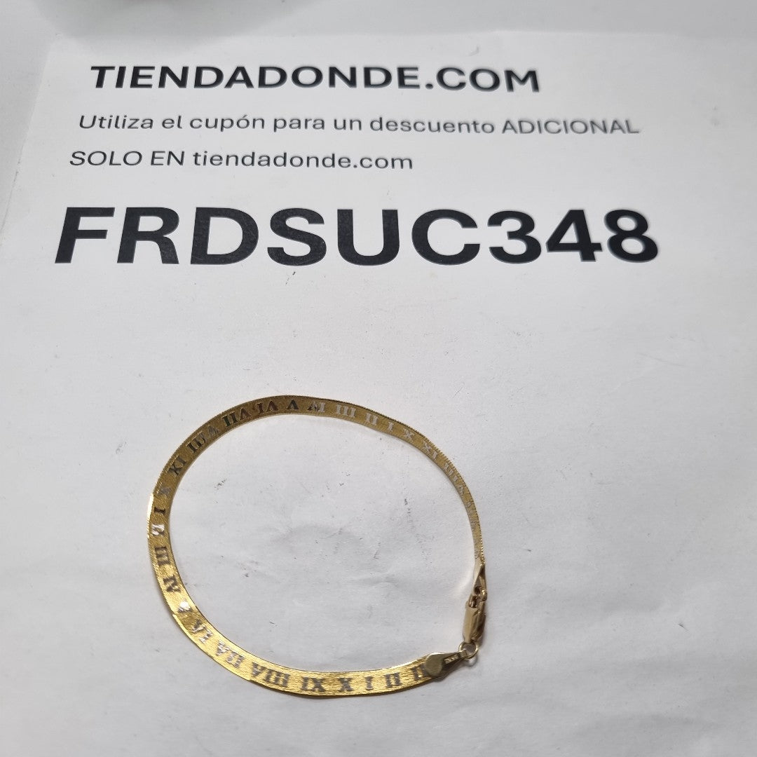 PULSERA ORO 14 K 3.1 GRMS (SEMINUEVO)