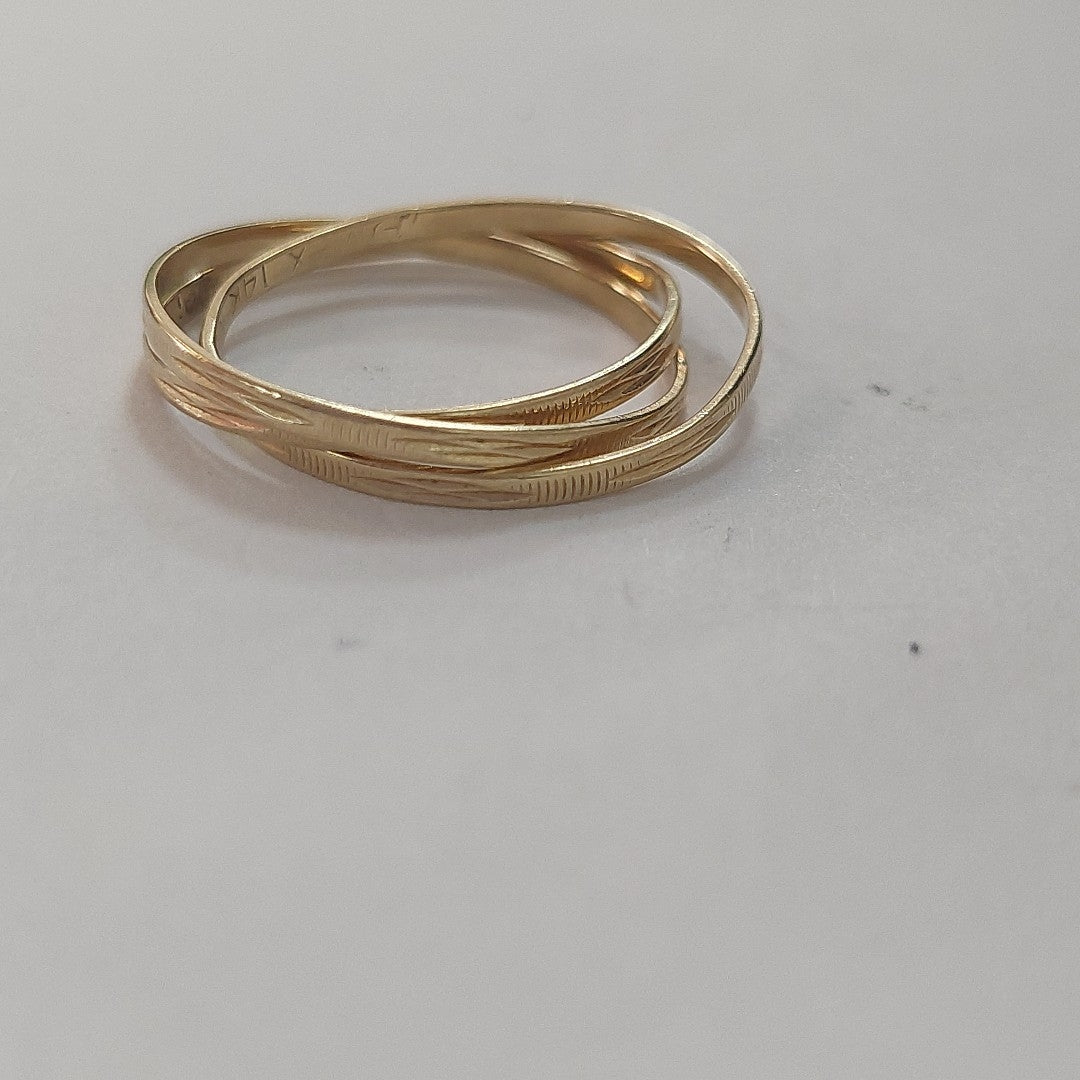 ANILLO ORO 10 K 1,80 GRMS (SEMINUEVO)