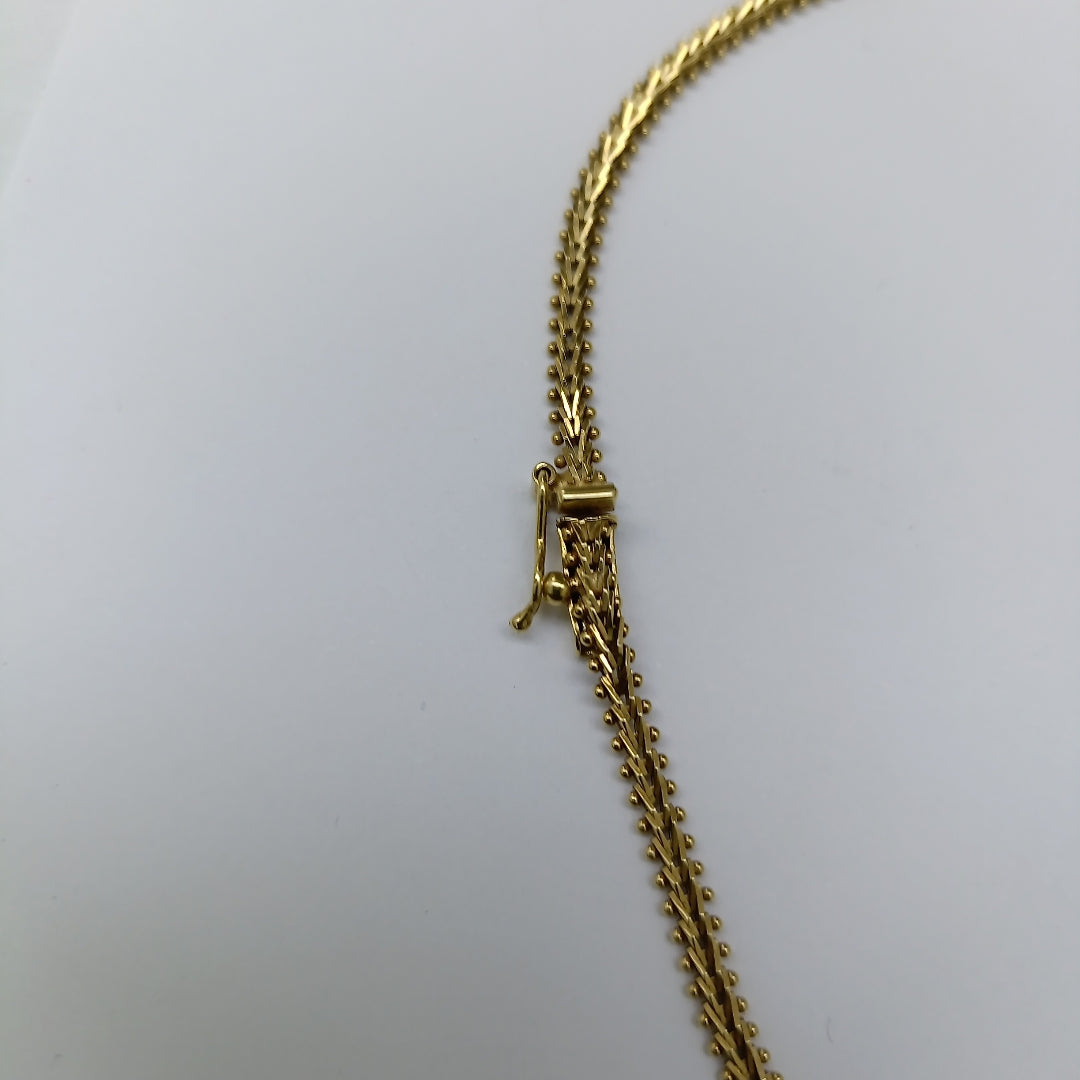 GARGANTILLA ORO 14 K 27.9 GRMS (SEMINUEVO)
