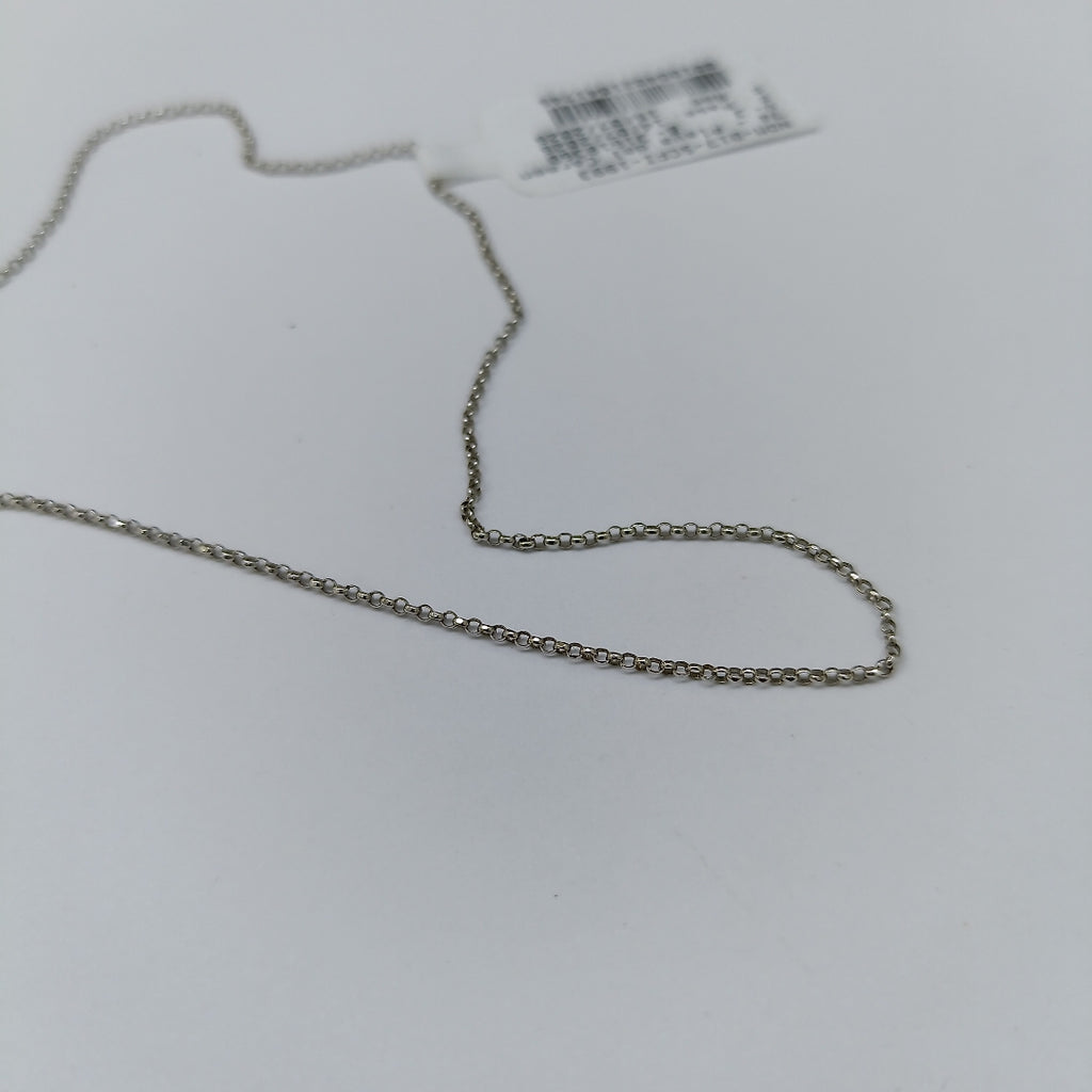 CADENA ORO BLANCO 14 K 1.5 GRMS (SEMINUEVO)