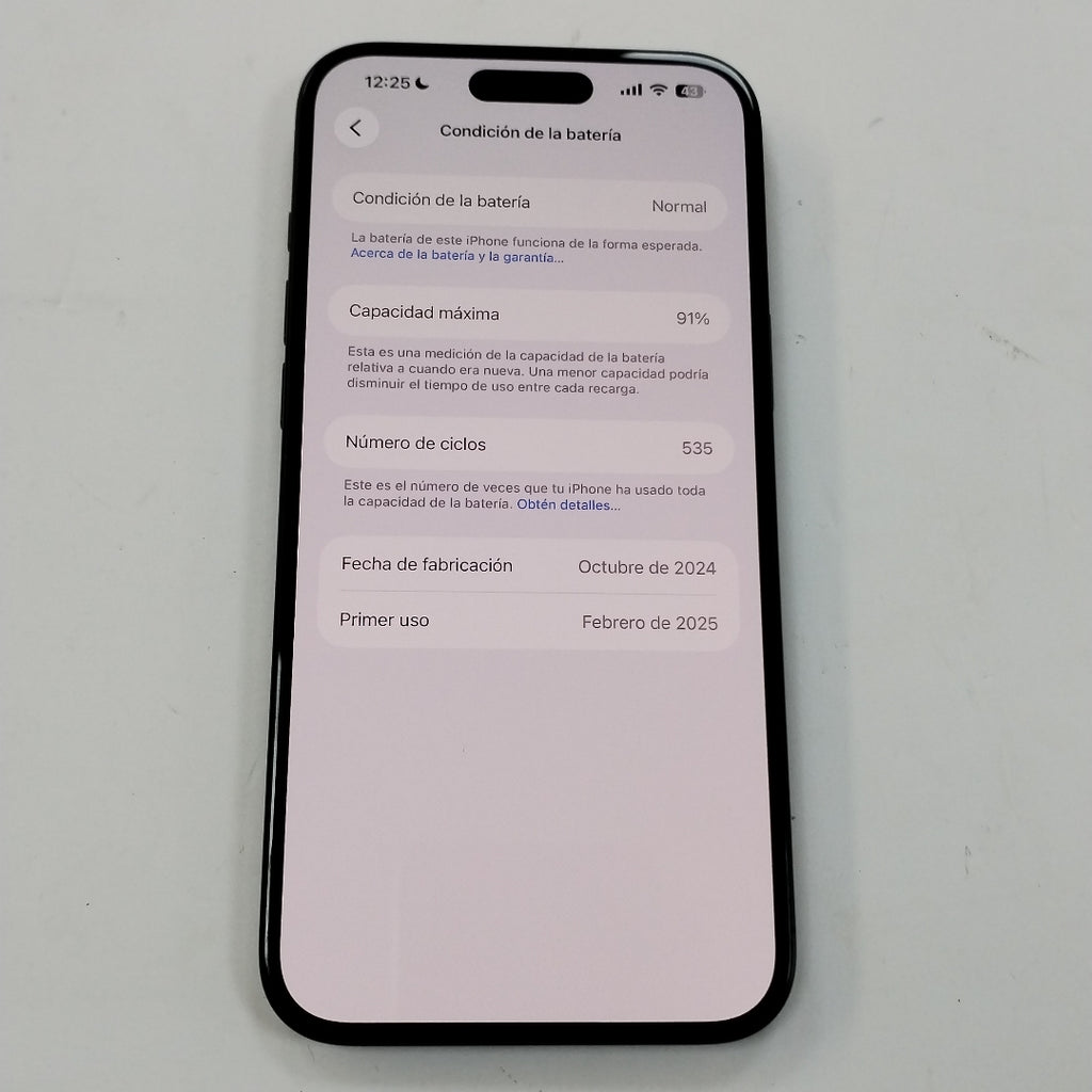 CELULAR APPLE IPHONE 16 PLUS A3289 (2024) 128 GB 8 GB RAM (SEMINUEVO)