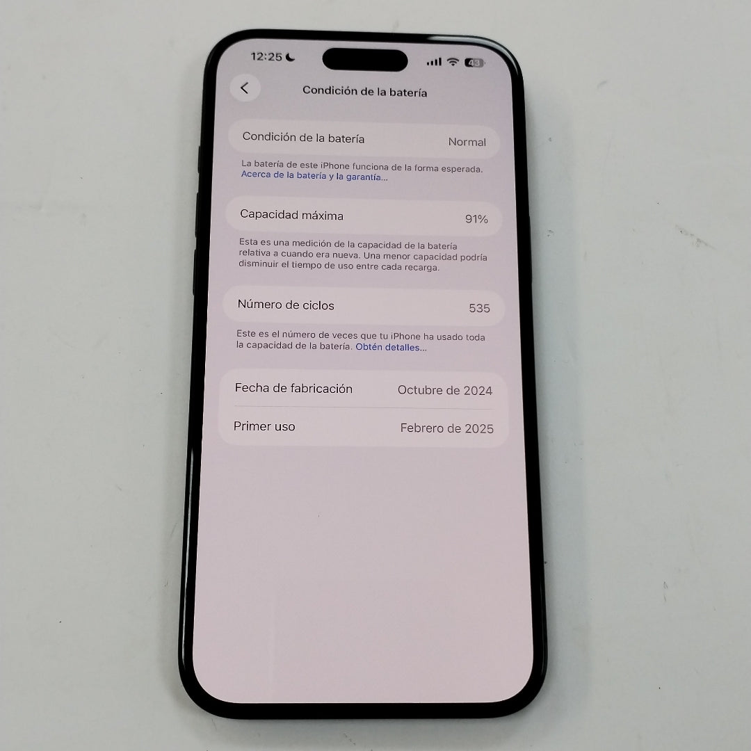 CELULAR APPLE IPHONE 16 PLUS A3289 (2024) 128 GB 8 GB RAM (SEMINUEVO)