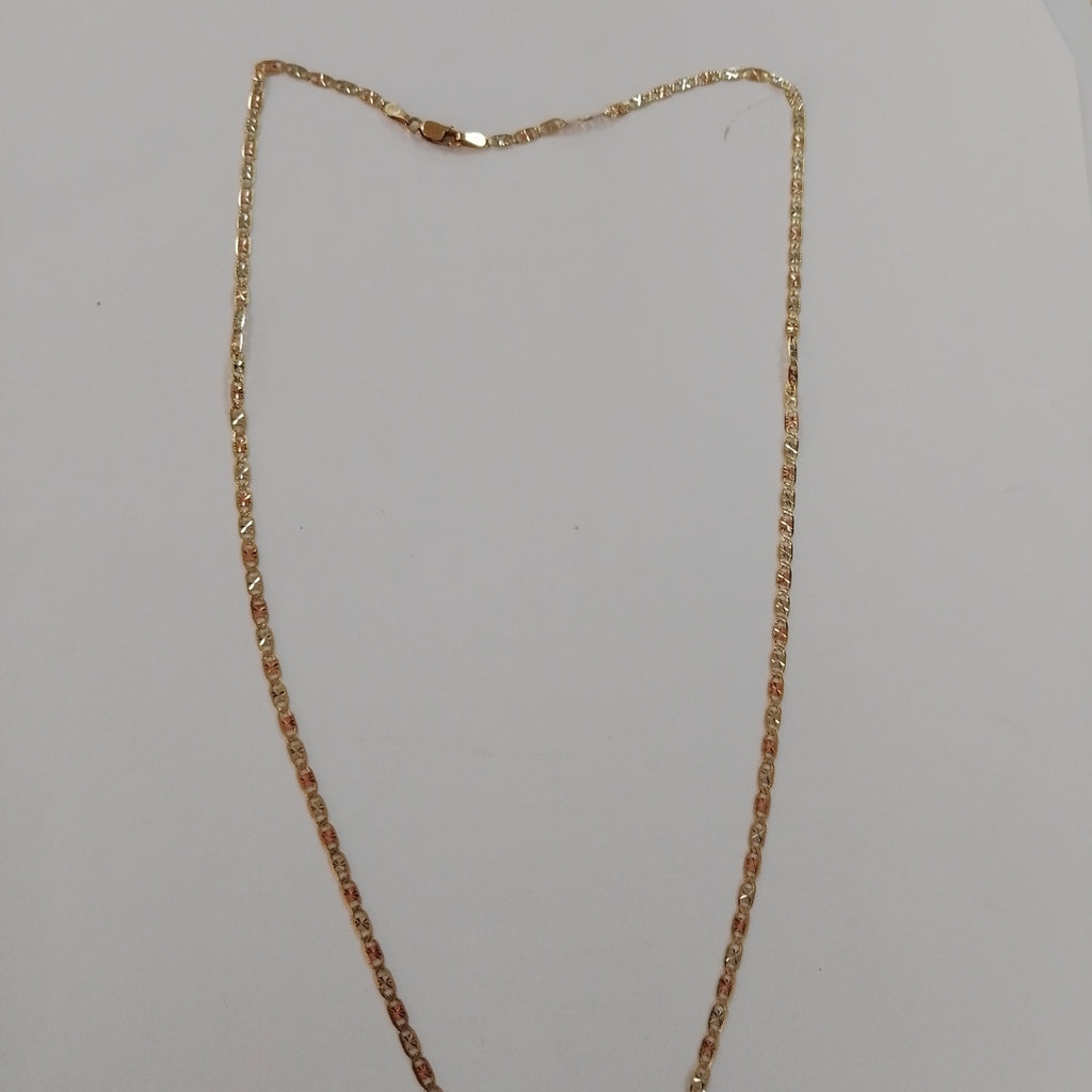 CADENA ORO COMBINADO 10 K 4,00 GRMS (SEMINUEVO)