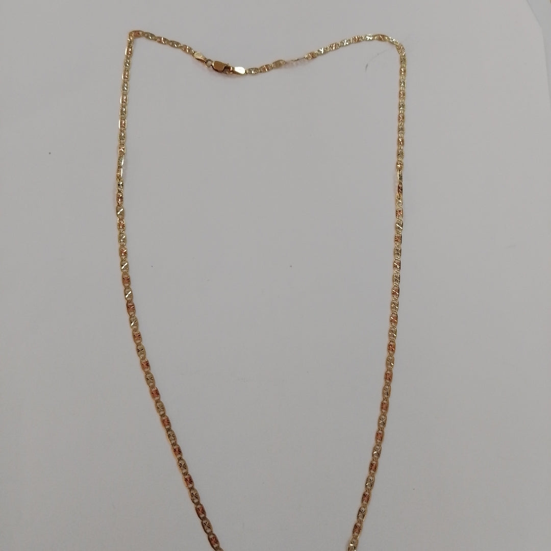 CADENA ORO COMBINADO 10 K 4,00 GRMS (SEMINUEVO)