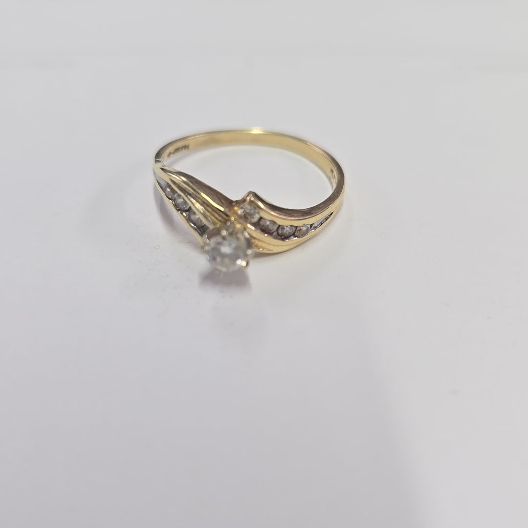 ANILLITO ORO 14 K 2.3 GRMS (SEMINUEVO)