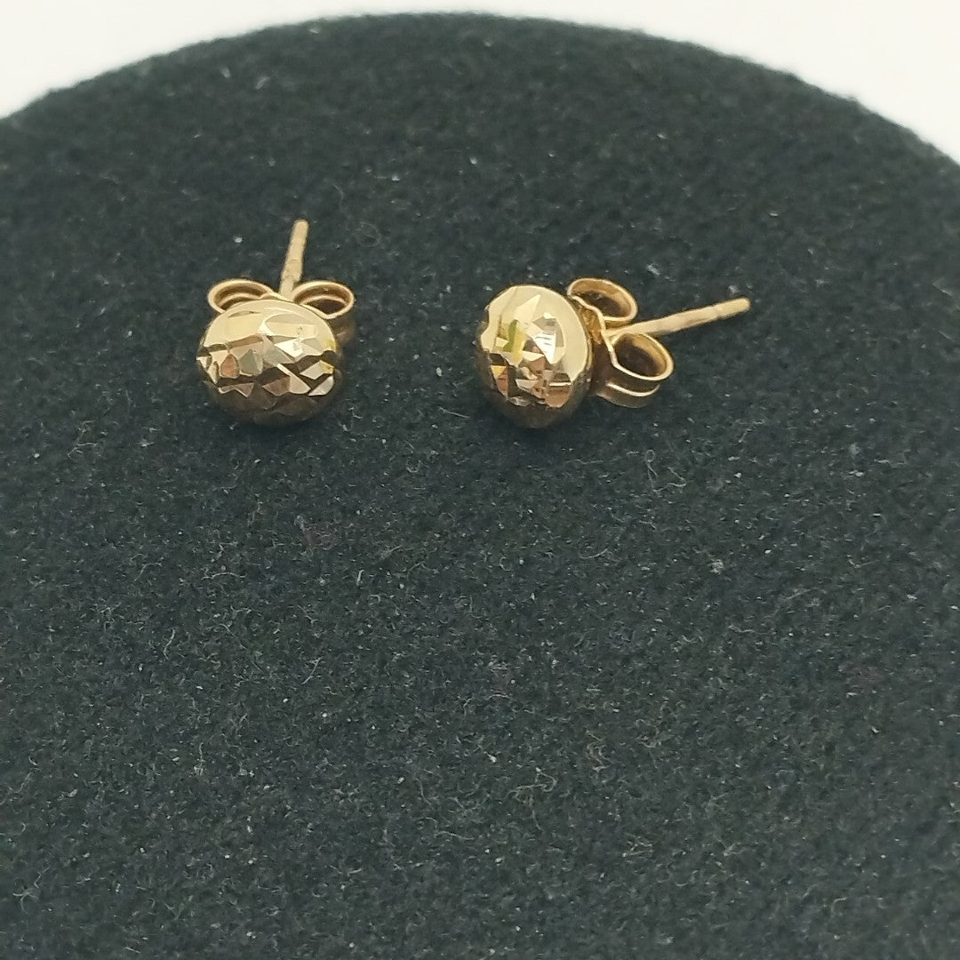 BROQUELES PAR ORO 14 K 1.3 GRMS (SEMINUEVO)