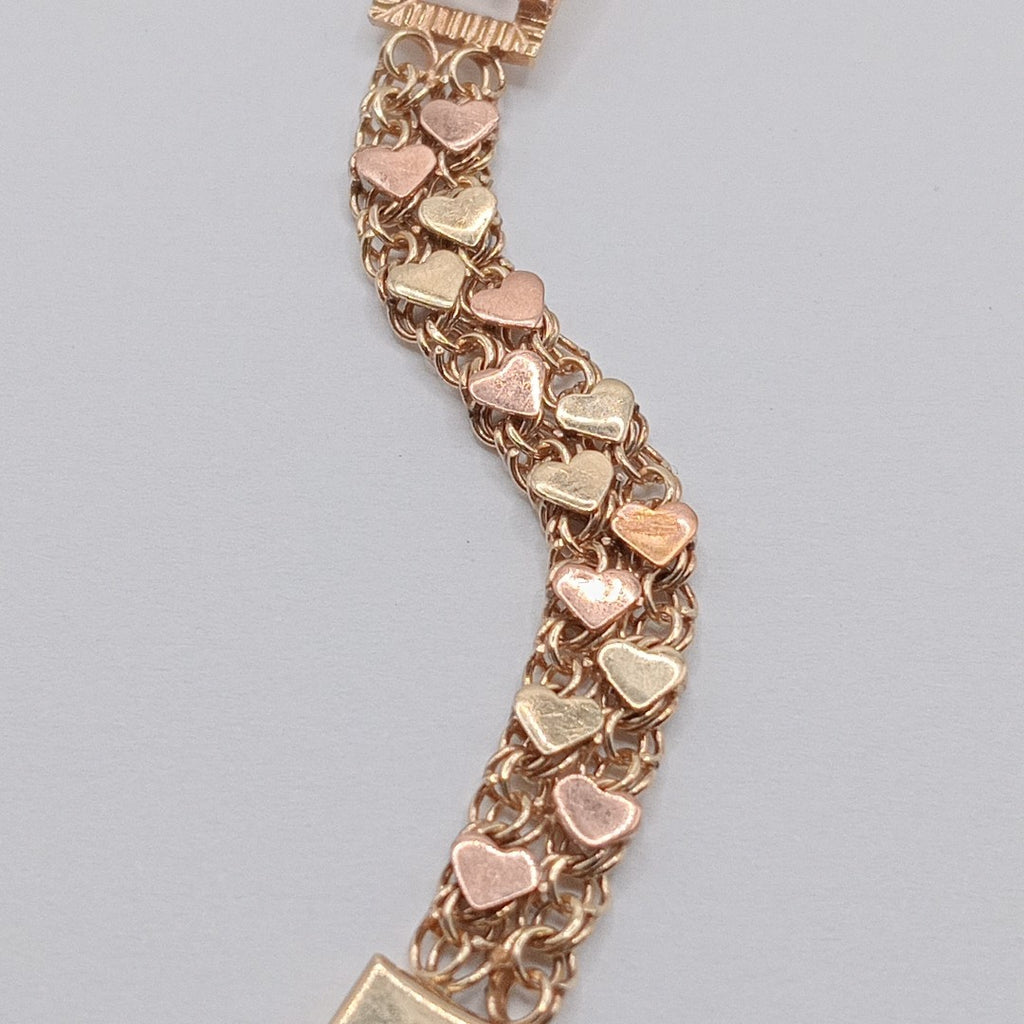 ESCLAVA ORO COMBINADO 14 K 10,70 GRMS (SEMINUEVO)
