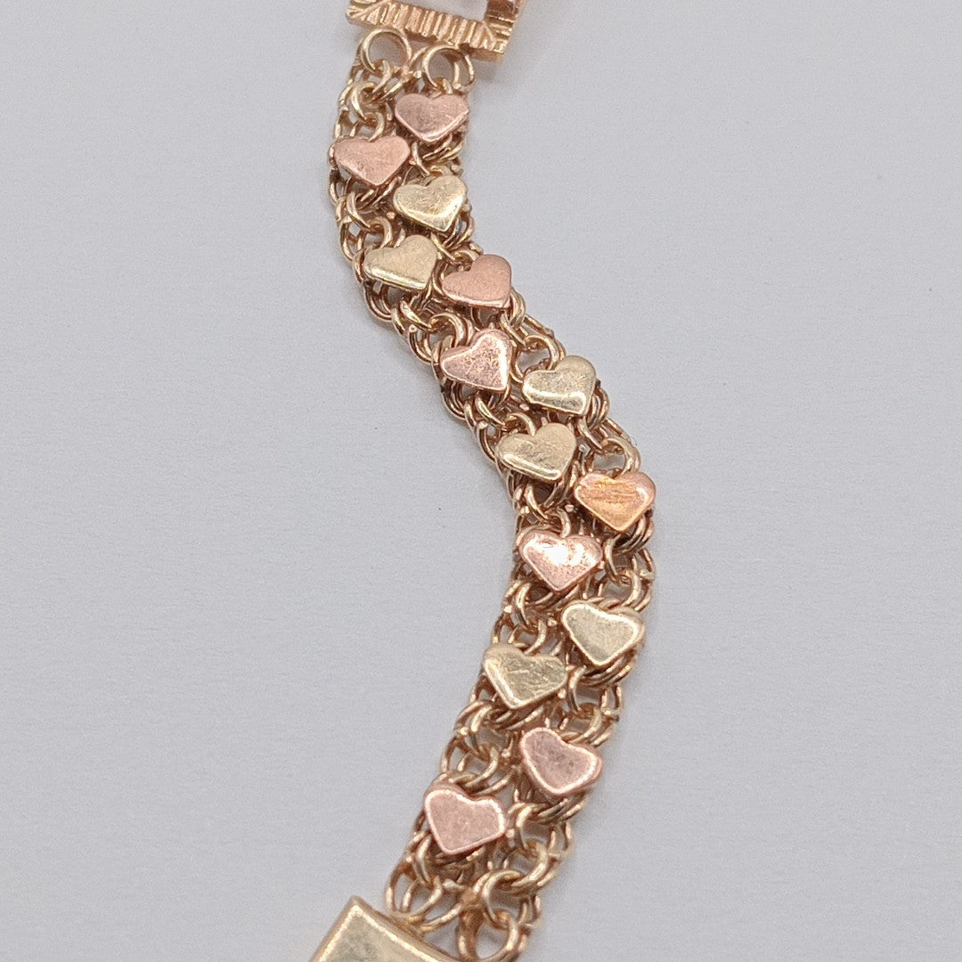 ESCLAVA ORO COMBINADO 14 K 10,70 GRMS (SEMINUEVO)