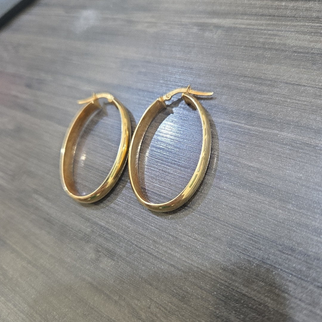 ARRACADAS PAR ORO 14 K 3 GRMS (SEMINUEVO)