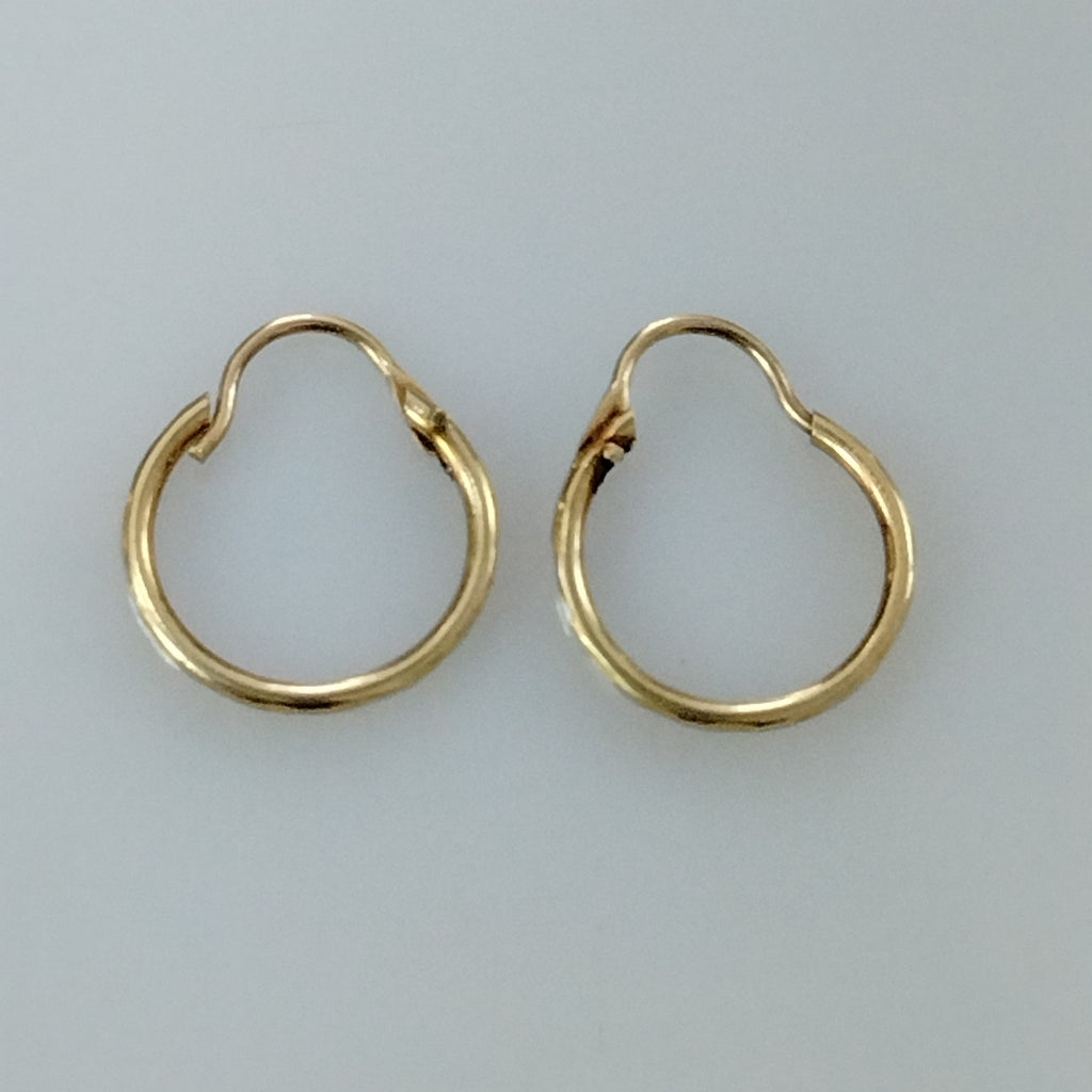 ARRACADAS PAR ORO 10 K 0.9 GRMS (SEMINUEVO)
