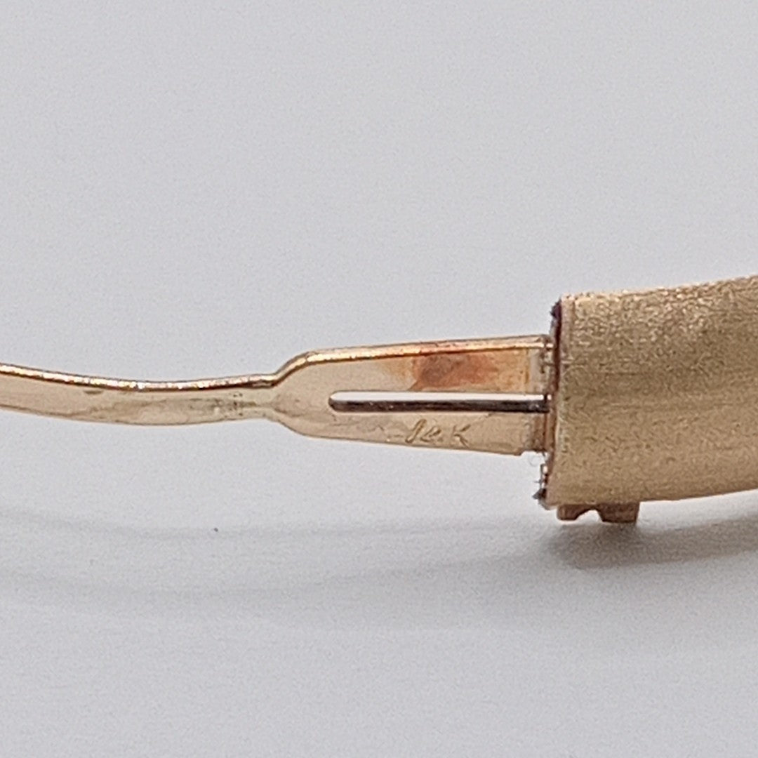 PULSERA RIGIDA ORO 14 K 9,60 GRMS (SEMINUEVO)