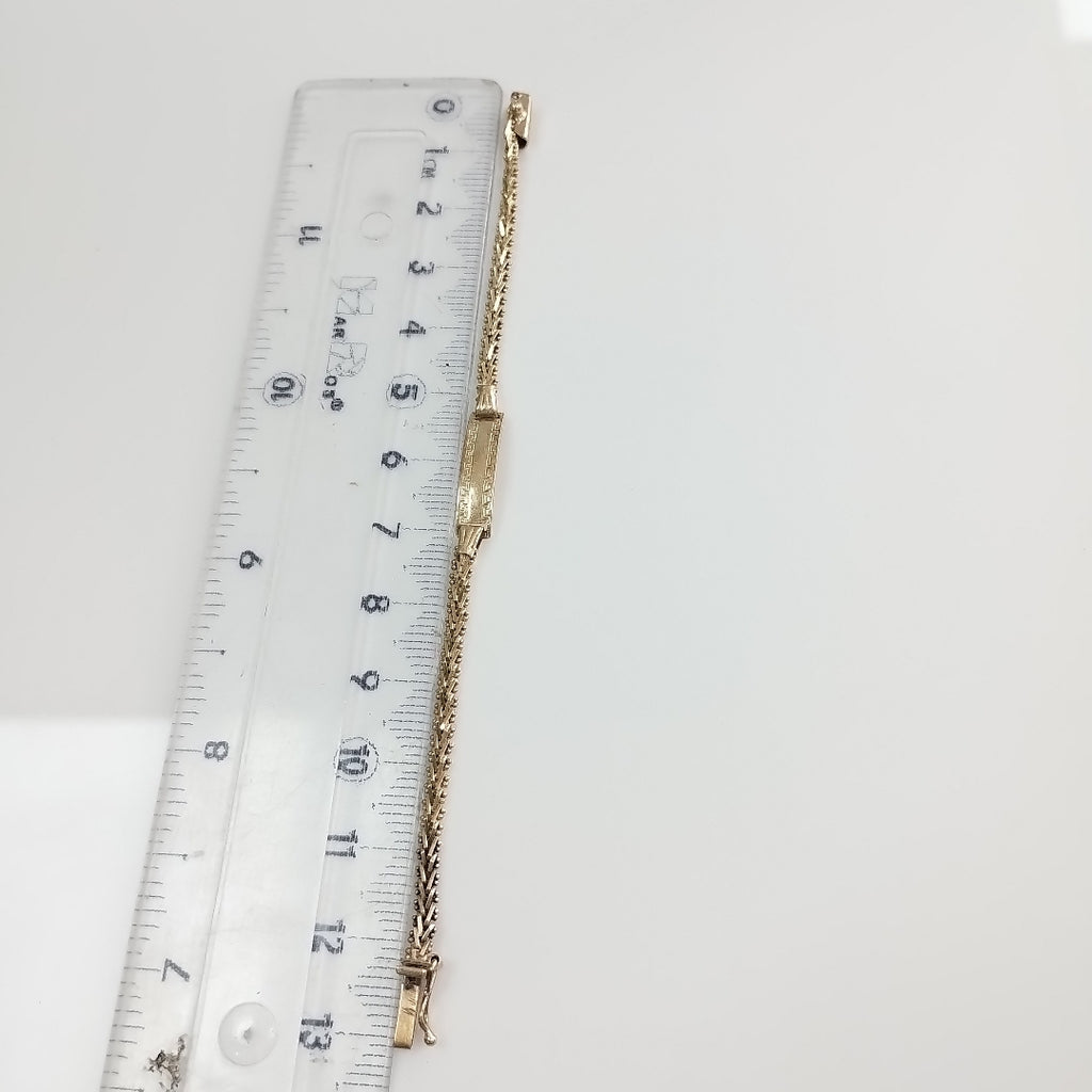 ESCLAVA ORO 14 K 4,10 GRMS (SEMINUEVO)