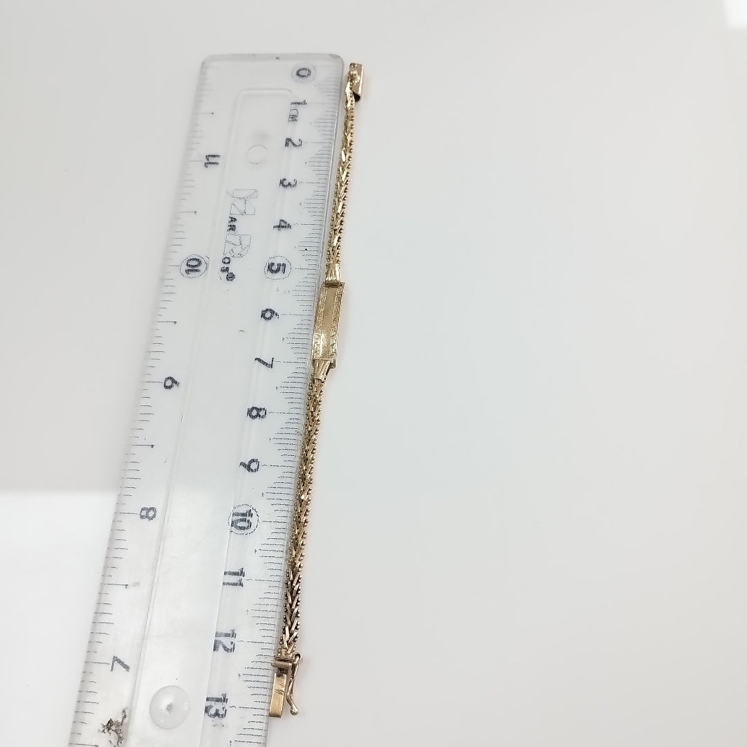 ESCLAVA ORO 14 K 4,10 GRMS (SEMINUEVO)