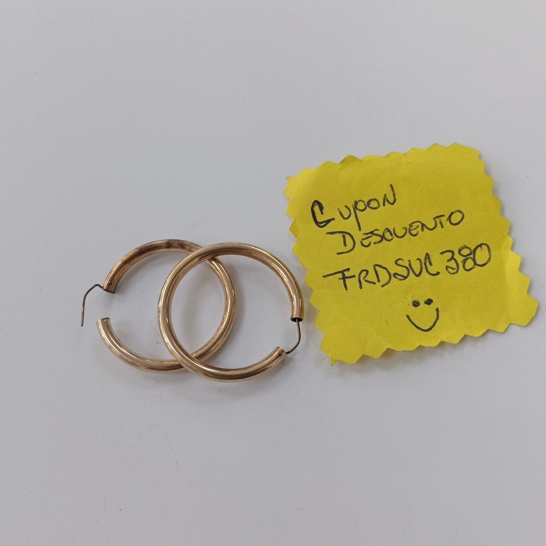 ARRACADAS PAR ORO 8 K 2.4 GRMS (SEMINUEVO)