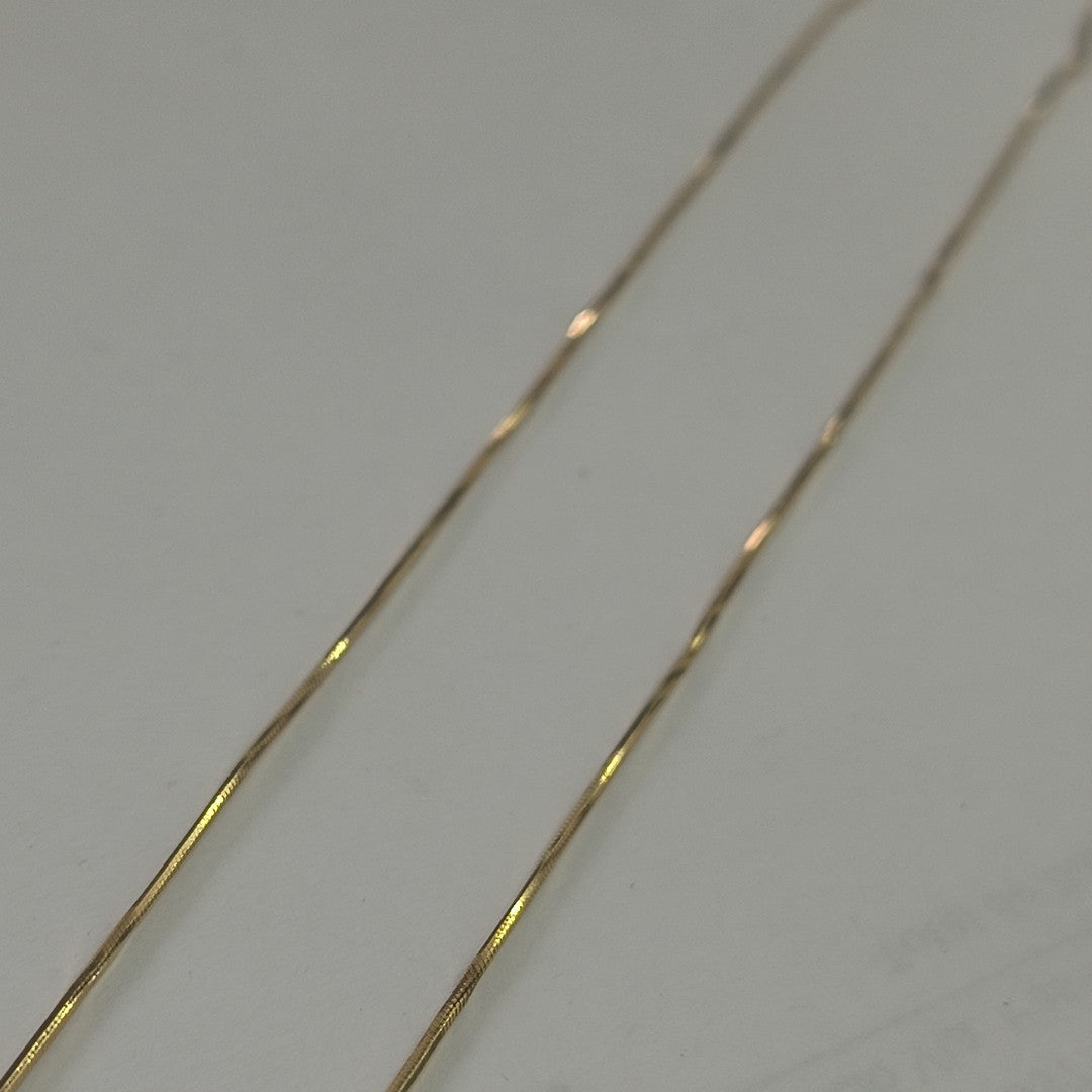 CADENA ORO 14 K 2.1 GRMS (SEMINUEVO)