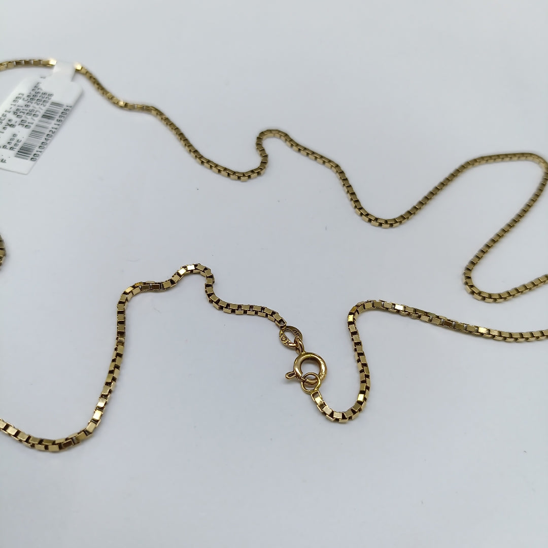 CADENA ORO 10 K 7.6 GRMS (SEMINUEVO)