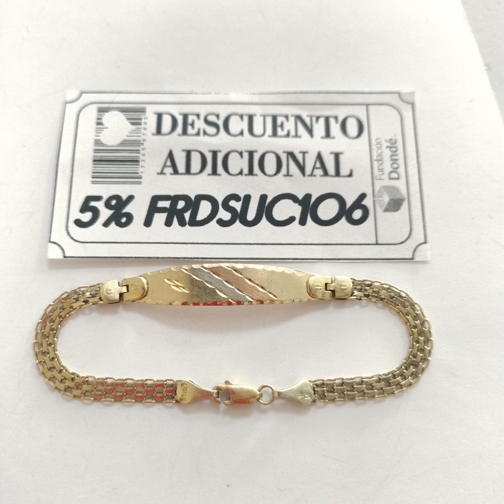 ESCLAVA ORO 10 K 5.5 GRMS (SEMINUEVO)