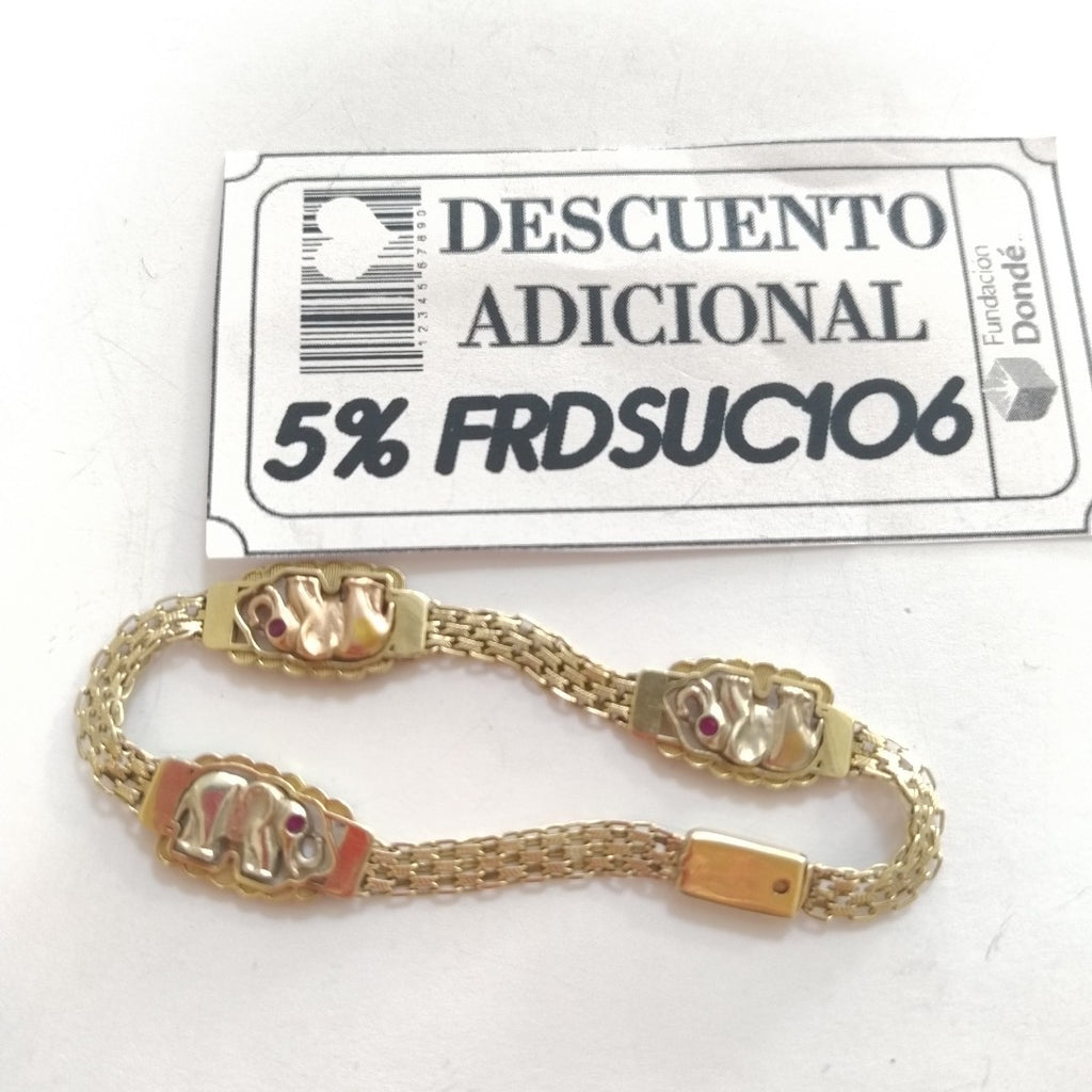 PULSERA ORO 14 K 7,80 GRMS (SEMINUEVO)