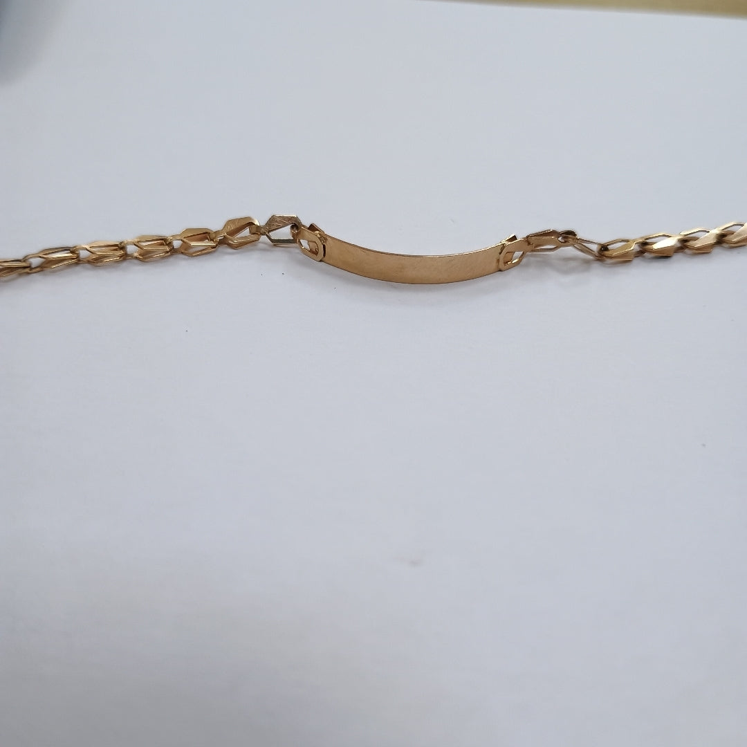 ESCLAVA ORO 14 K 3,20 GRMS (SEMINUEVO)