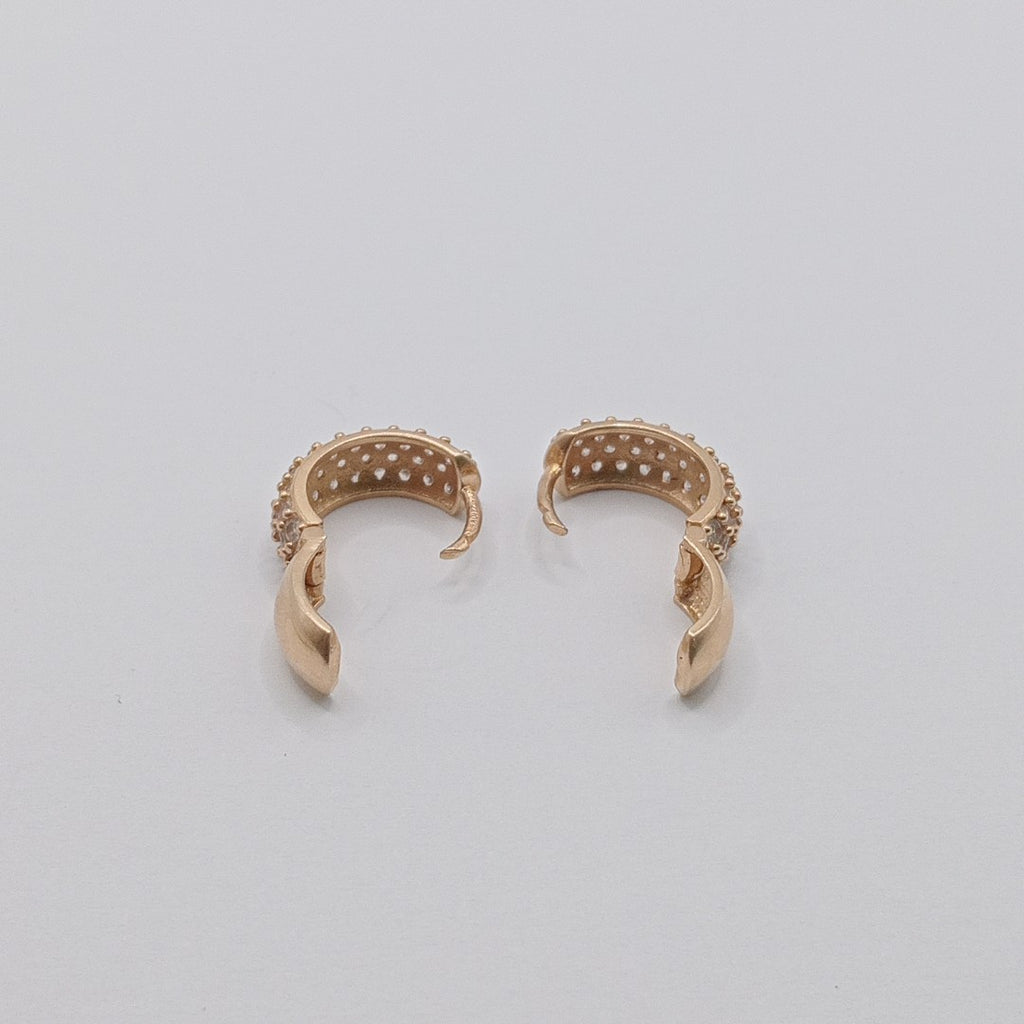 ARRACADAS PAR ORO 10 K 3,90 GRMS (SEMINUEVO)