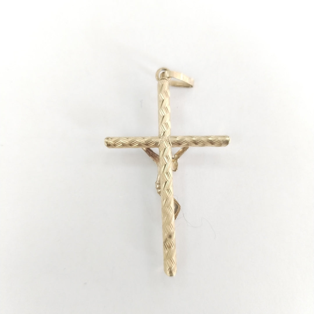CRUCIFIJO ORO 10 K 1,90 GRMS (SEMINUEVO)