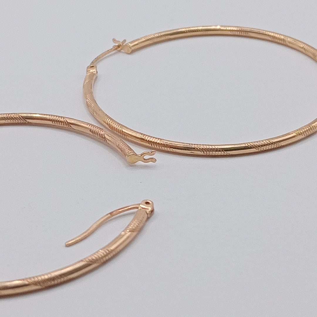 ARRACADAS PAR ORO 14 K 5,40 GRMS (SEMINUEVO)