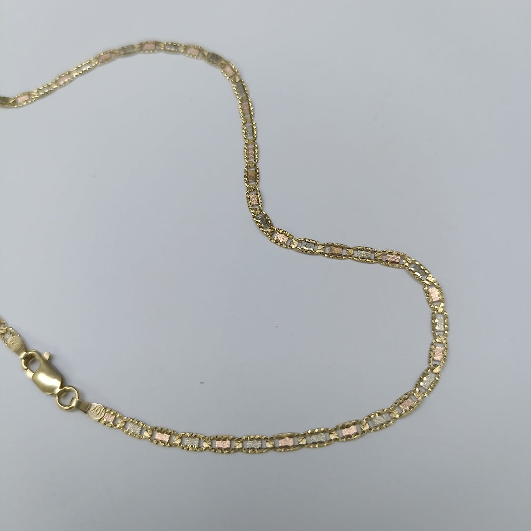 CADENA ORO COMBINADO 10 K 4.7 GRMS (SEMINUEVO)