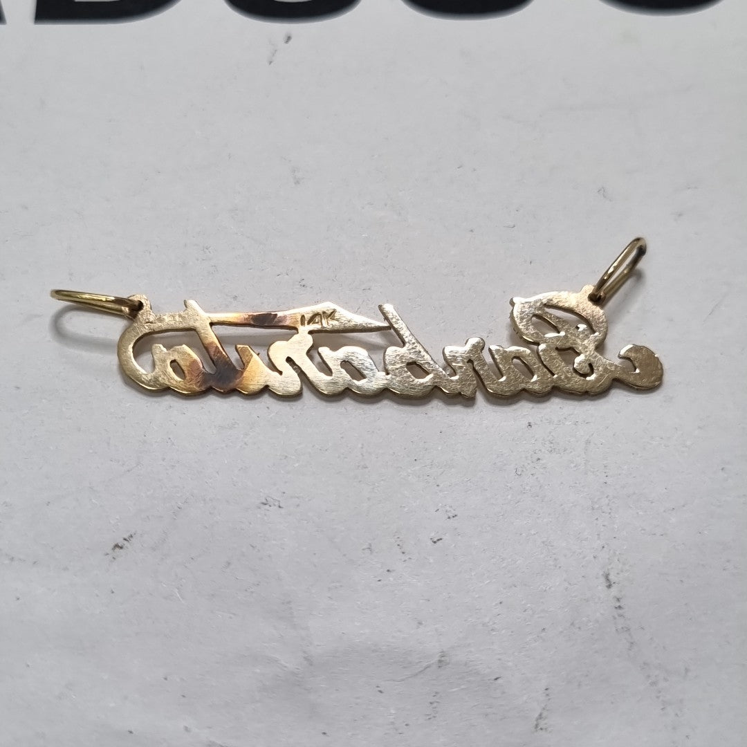 DIJE ORO 14 K 1,80 GRMS (SEMINUEVO)