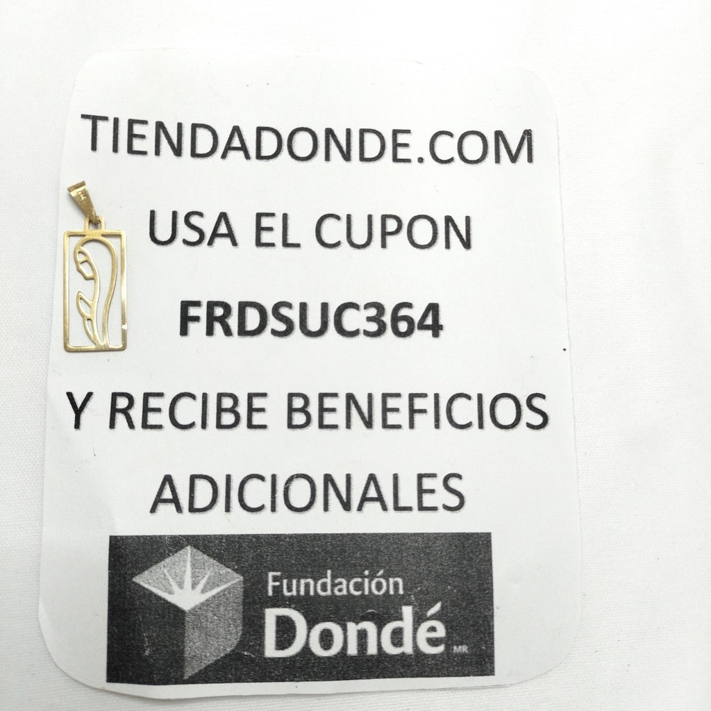 MEDALLA RELIGIOSA ORO 14 K 1.2 GRMS (SEMINUEVO)