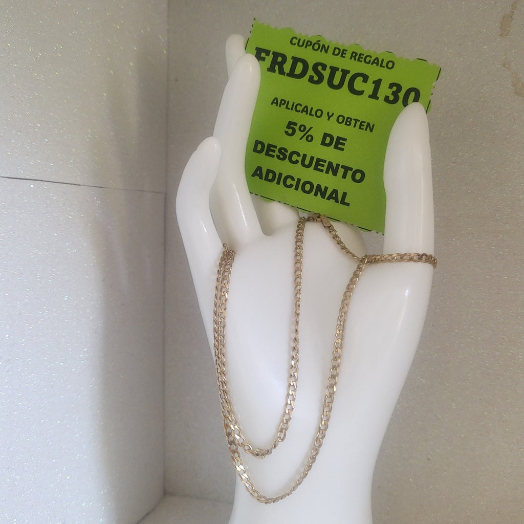 CADENA ORO 10 K 8,90 GRMS (SEMINUEVO)