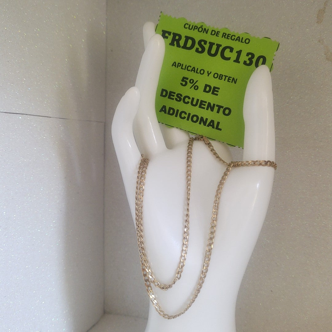 CADENA ORO 10 K 8,90 GRMS (SEMINUEVO)