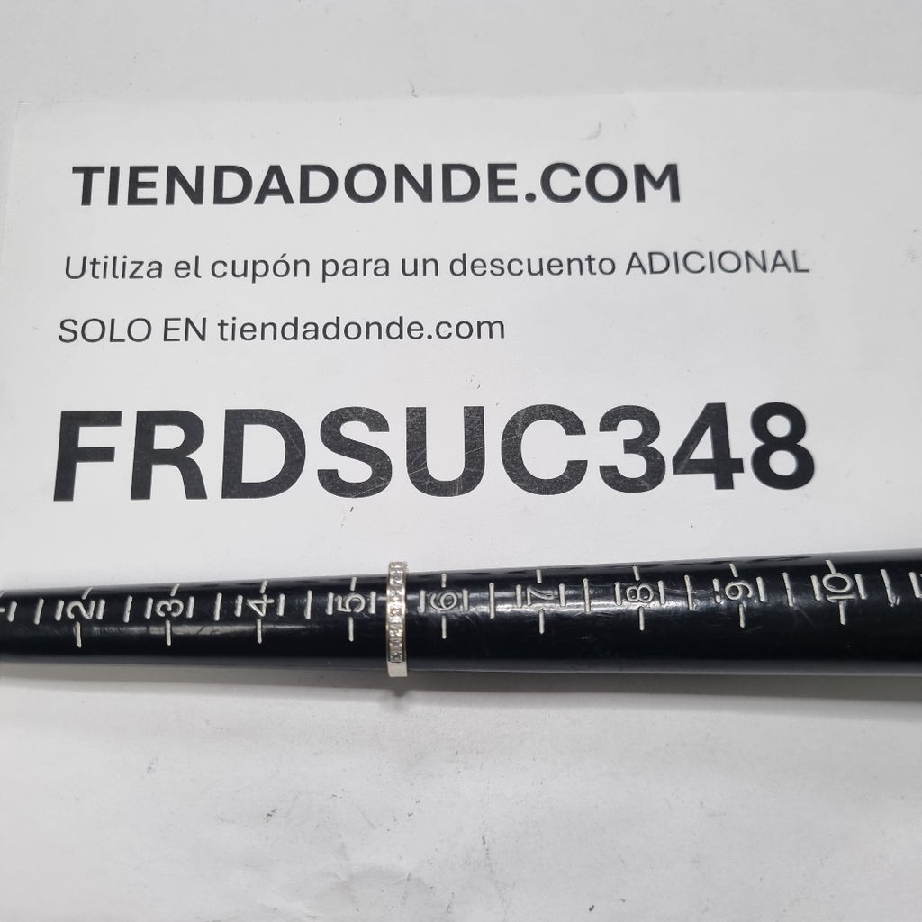 ANILLITO ORO BLANCO 14 K 1.5 GRMS (SEMINUEVO)