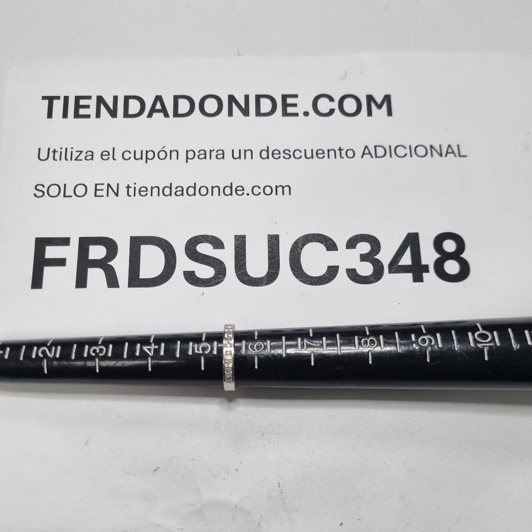 ANILLITO ORO BLANCO 14 K 1.5 GRMS (SEMINUEVO)