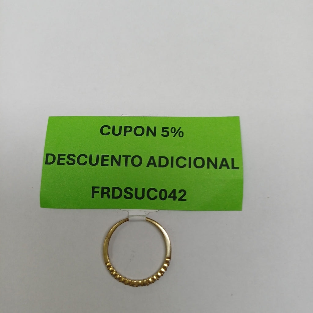 ANILLITO ORO 14 K 1 GRMS (SEMINUEVO)