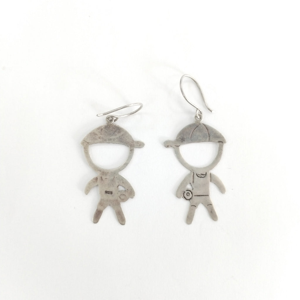 ARETES PAR, DIJE PLATA 28.2 GRMS (SEMINUEVO)