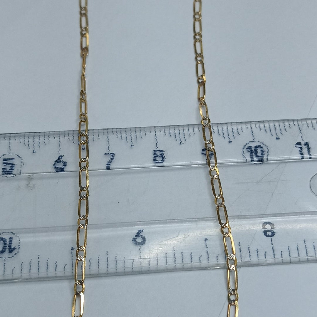 CADENA ORO, RODIADO 14 K 2.8 GRMS (SEMINUEVO)