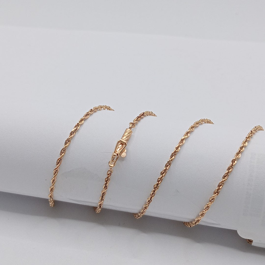 CADENA ORO 14 K 4.3 GRMS (SEMINUEVO)