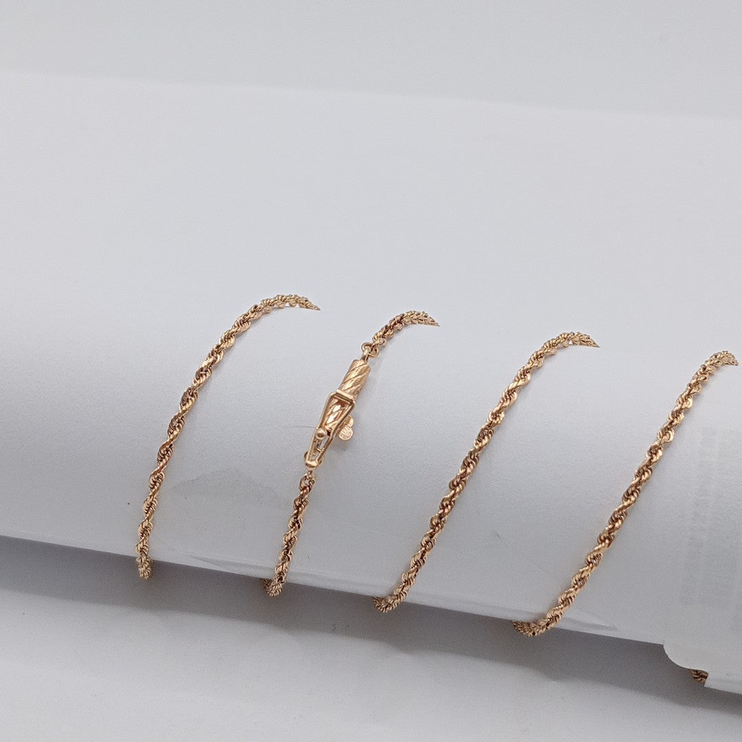 CADENA ORO 14 K 4.3 GRMS (SEMINUEVO)