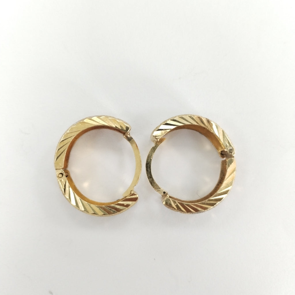ARRACADAS PAR ORO 10 K 4 GRMS (SEMINUEVO)
