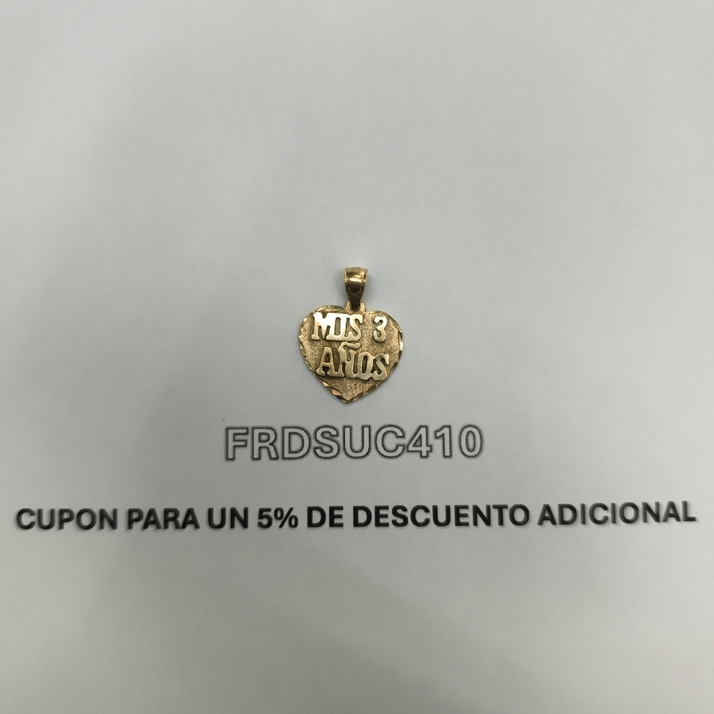 DIJE ORO 10 K 2.8 GRMS (SEMINUEVO)