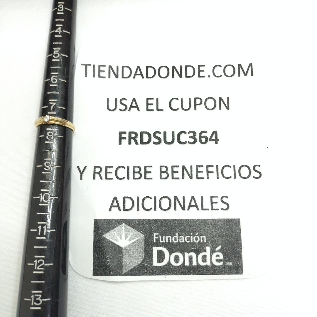 ANILLITO ORO 10 K 2,40 GRMS (SEMINUEVO)