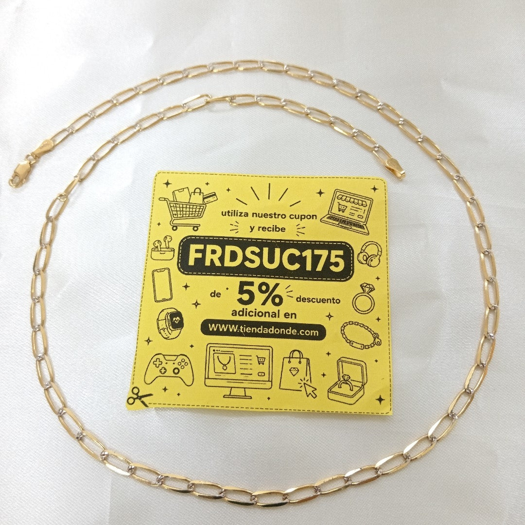 CADENA TEJIDO ESLABONES 11.2G 55 CM (NUEVO)