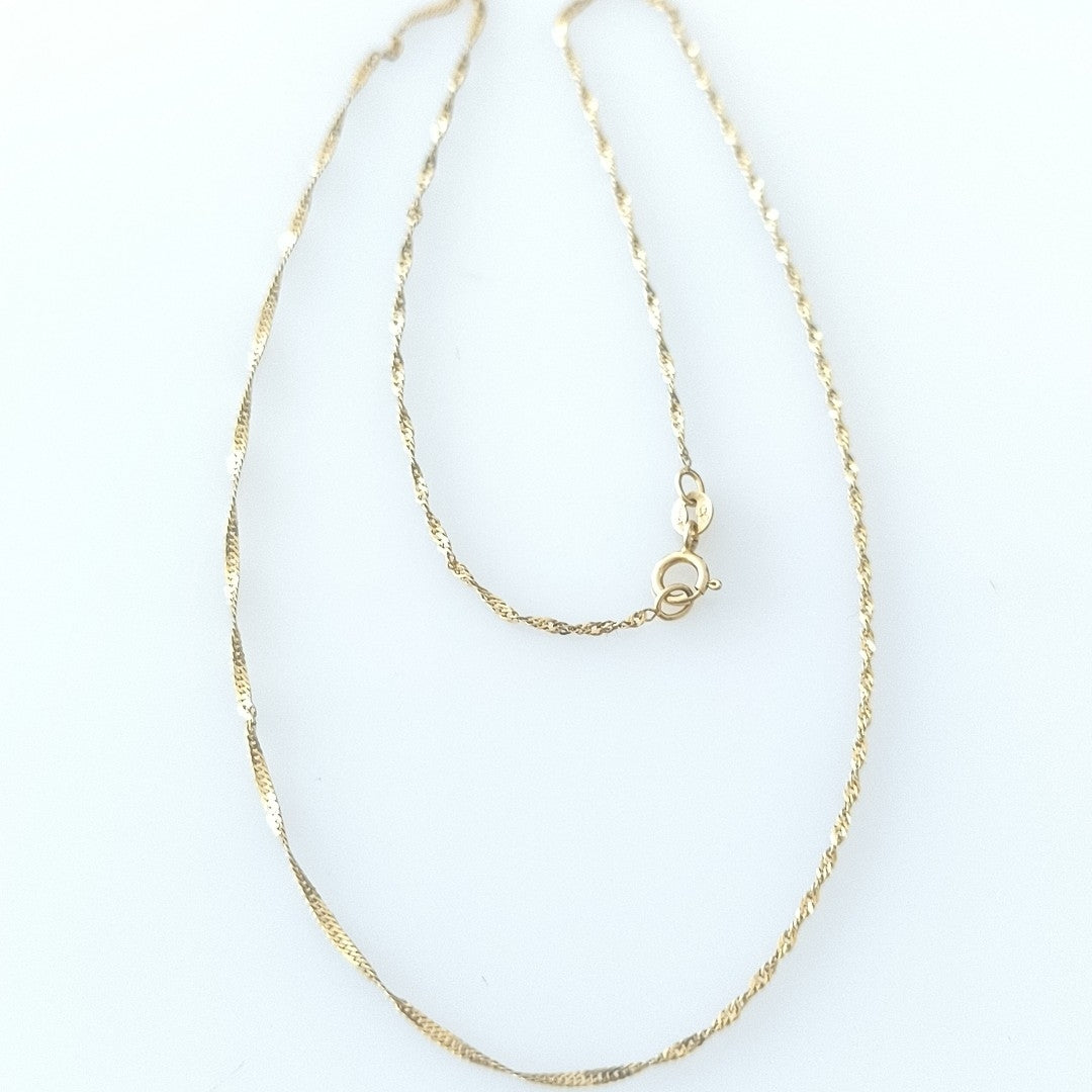 CADENA ORO 10 K 0.8 GRMS (SEMINUEVO)