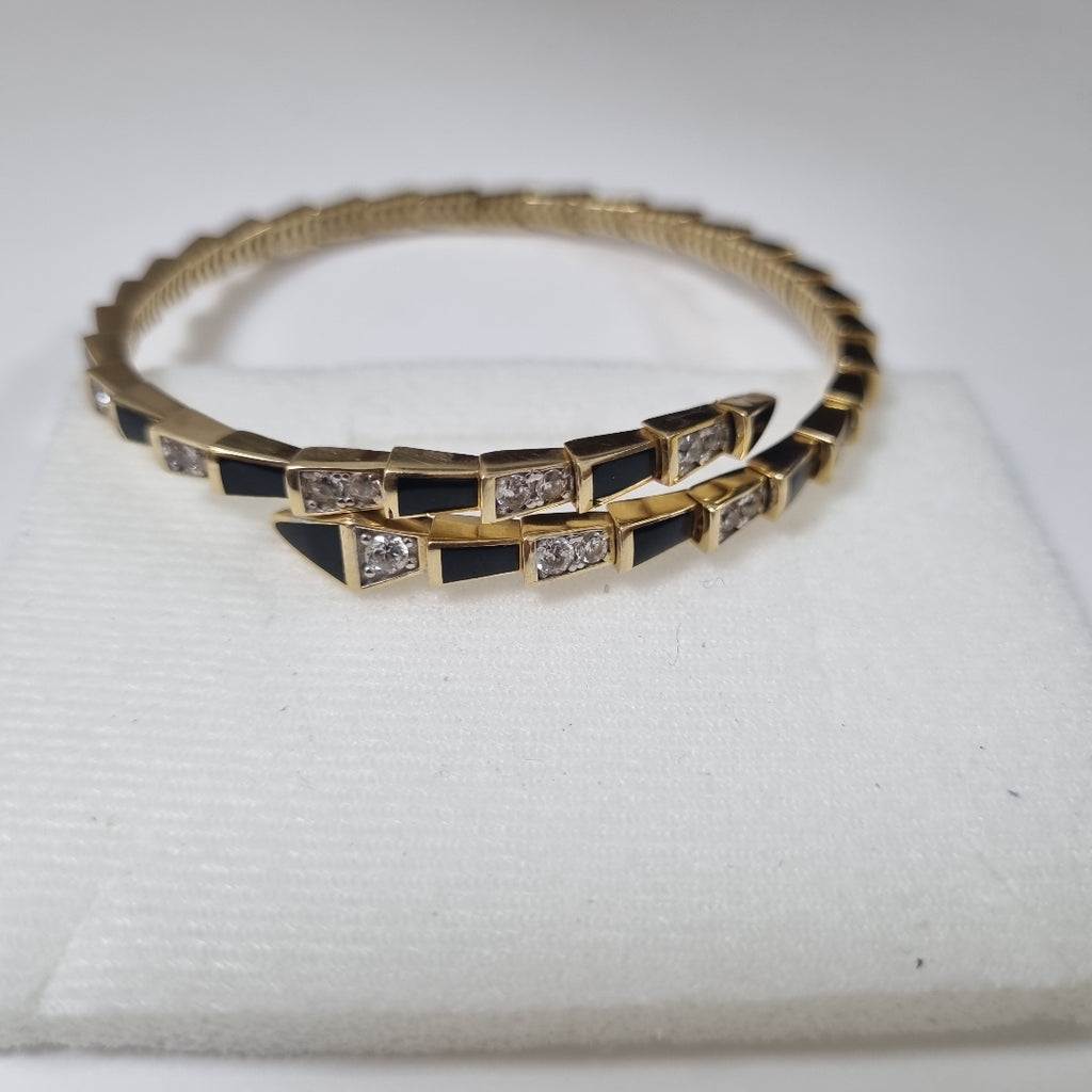 PULSERA RIGIDA ORO 14 K 14.9 GRMS (SEMINUEVO)