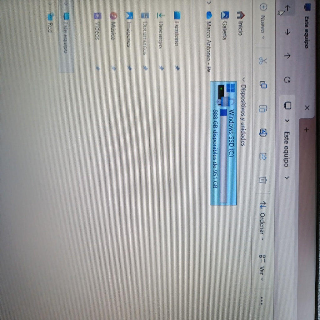 LAPTOP LENOVO IDEAPAD 1 15IAU7 (2024) 1 TB SSD 8 GB RAM (SEMINUEVO)