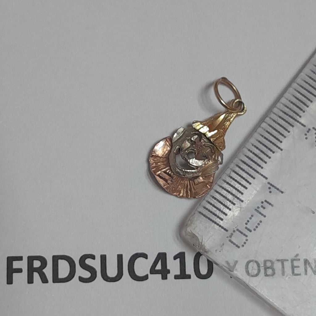 DIJE ORO COMBINADO 10 K 1,20 GRMS (SEMINUEVO)