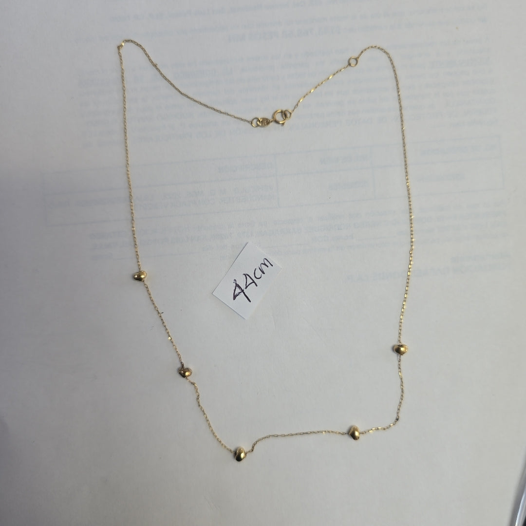 CADENA ORO 14 K 0.9 GRMS (SEMINUEVO)