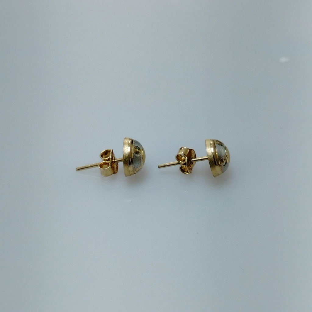 BROQUELES PAR ORO 14 K 1,70 GRMS (SEMINUEVO)
